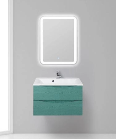 Тумба под раковину Belbagno MARINO Bianco Opaco подвесная 750x450x500 MARINO-750-2C-SO-BO-P