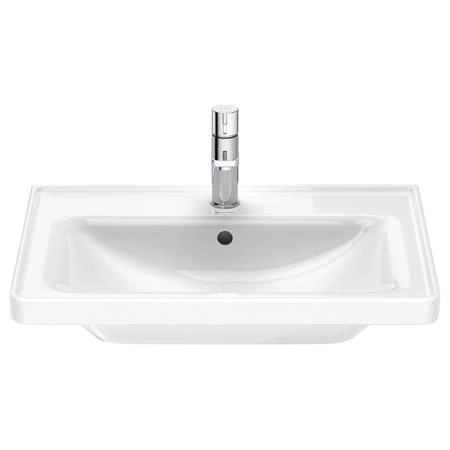 Duravit D-Neo Раковина 65х48см., накладная, с переливом, 1 отв., цвет: белый