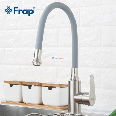 Смеситель для кухни Frap F4448 сатин