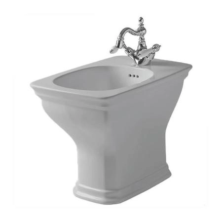 Artceram Civitas Биде напольное 36x54 cм, 1 отверстие, цвет: серый