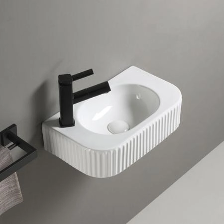 Раковина Vincea VBS-503, 450*270*115, подвесная, цвет белый фарфор