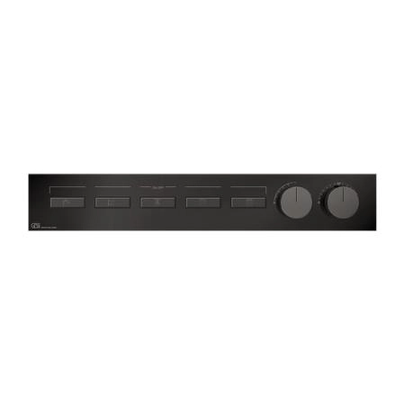 Gessi Hi-Fi Термостат для душа, с включением до 5 источников одновременно, внешняя часть, цвет: Black Metal PVD
