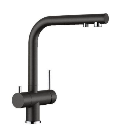 Смеситель Blanco FONTAS II 526235 черный гранит для мойки