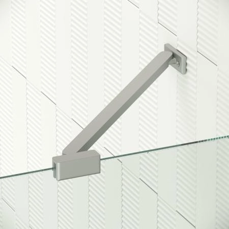 Душевой уголок Vegas-glass AFA-F Retta 90*80 07 10 R, профиль матовый хром, стекло сатин