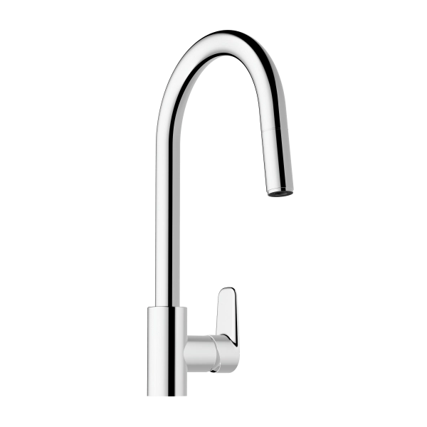 Смеситель VitrA Flow Soft  A43445EXP с поворотным изливом однорычажный хром латунь
