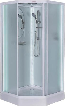 Душевая кабина Esbano Led ES-L90PR, 90x90 см