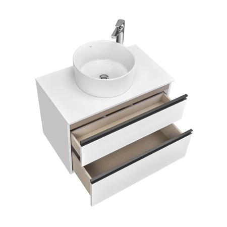 Roca Domi Тумба подвесная 80x45x51см, с 2 ящиками, цвет: белый