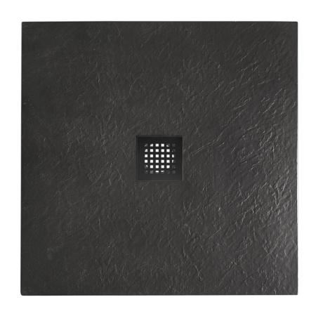 Душевой поддон BelBagno 80x80 искусственный камень белый квадратный TRAY-MR-UNO-A-80-35-W-CR
