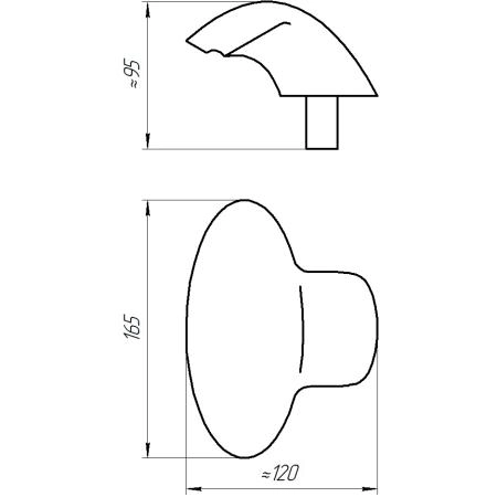 Излив Радомир МиниСфера 1-28-2-0-0-665 хром