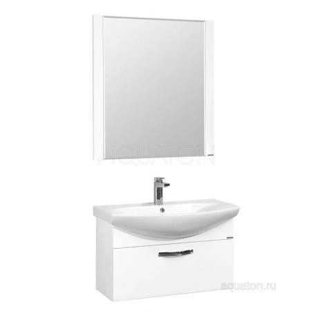 Акватон Ария 80 см Тумба, цвет белый
