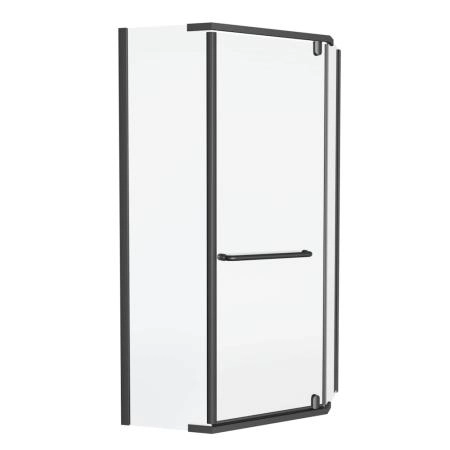 Душевой уголок KNOTLOR PENTA FCD090CG0GM 5-тиугольный 90х90х200, оружейная сталь