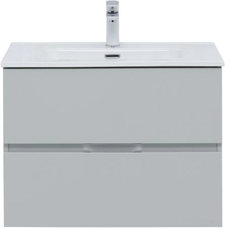 Тумба под раковину Aquanet Алвита New 70 2 ящика, серый