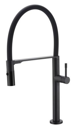 Смеситель для кухни Boheme UNO BLACK 114-B