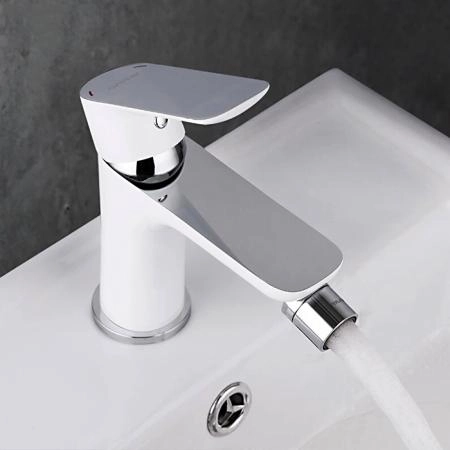 Смеситель GAPPO G5048 для биде, белый/хром