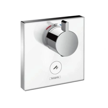 Hansgrohe Термостат ShowerSelect 15735400 Highflow, цвет белый хром для 01800180