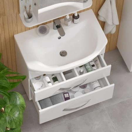 Тумба для ванной Volna Onda 60.2Y подвесная (Балтика) раковина отдельно