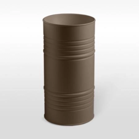 Kerasan Artwork Barrel Раковина 45х90 см, без отв., напольная, слив в пол, в комплекте сифон, цвет: Bruno matt