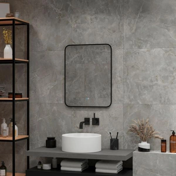 Зеркало Континент Torry medium 500x700 ЗЛП2278 с подсветкой