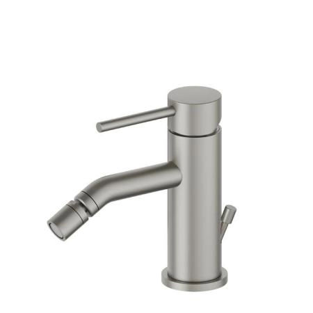 Newform XT Смеситель для биде, 1 отв., с донным клапаном, цвет: titanium satin