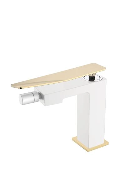Смеситель для биде Boheme Q WhiteGold.2_Комплект 146-WG.2