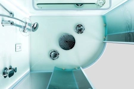 Душевая кабина Esbano 115x85 матовое стекло ESKL115CRR