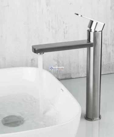 Смеситель для раковины Frap F10805-2 сатин