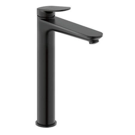 Duravit Circle XL Смеситель для раковины, на 1 отв., высокий, цвет: черный матовый