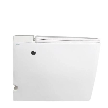 Унитаз ABBER Rechteck AC1212P приставной белый с импульсным смывом