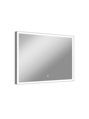 Зеркало Континент Frame silver standart 800x600 ЗЛП1019 с подсветкой