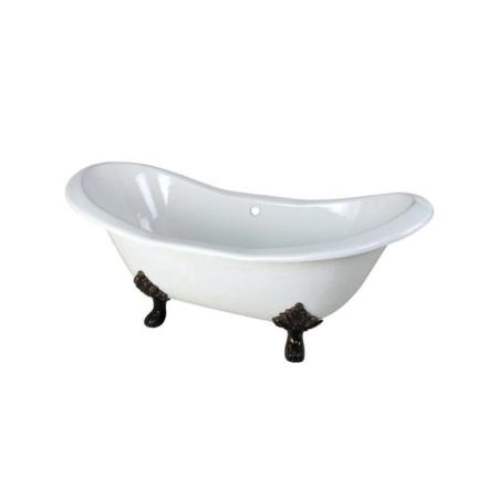 Ванна Magliezza Julietta-BR 183х78 см чугунная ножки бронза