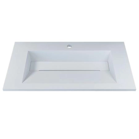 Раковина Uperwood Next 80 см, прямоугольная, белая