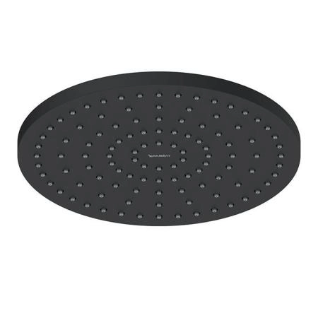 Duravit Shower Верхний душ Ø25см., 1 режим, настенный/потолочный, цвет: черный матовый