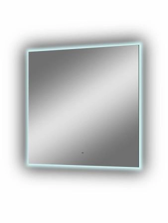 Зеркало Континент Trezhe Led 1000х1000 с бесконтактным сенсором, холодная подсветка ЗЛП397