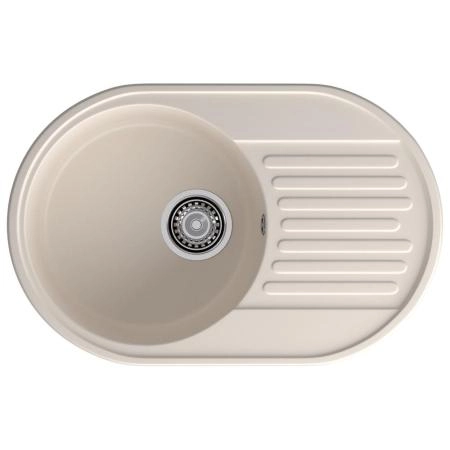 Кухонная мойка GranFest QUARZ 18, белый