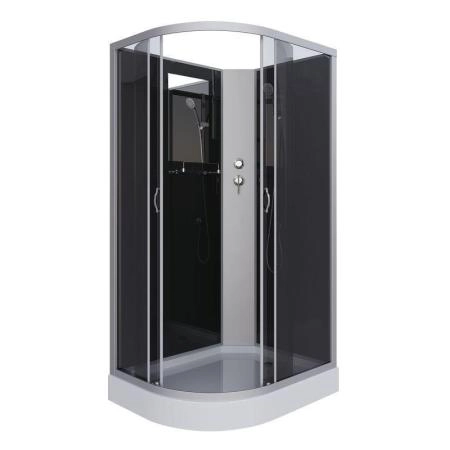 Душевая кабина Niagara NG-3512-14RBK 1200х800х2000 низкий поддон 13см стекло тонированное