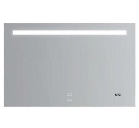 Зеркало Gappo G604-11 с подсветкой ,часами и подогревом 1100*700