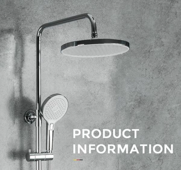 Душевая система Gappo G2403-48 термостат белый/хром