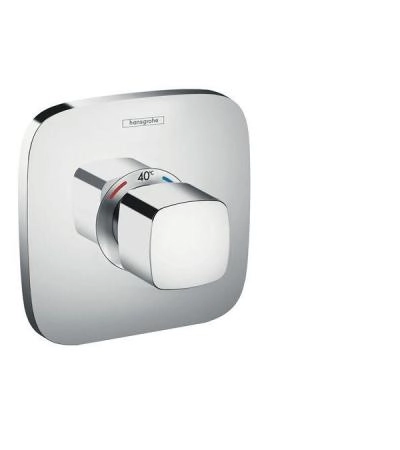 Термостат Hansgrohe Ecostat E Highflow 15706000, 59 л/мин, наружная часть, для 01800180, хром