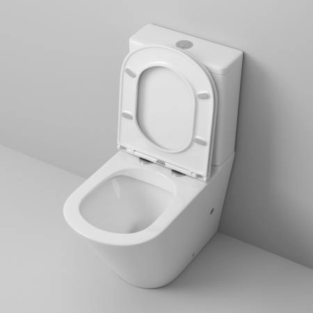 Унитаз Grossman GR-4449S (670*380*850) напольный безободковый с тонкой крышкой