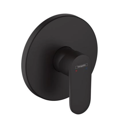 Hansgrohe Vernis Blend Смеситель для душа, встраиваемый, внешняя часть, цвет: матовый черный