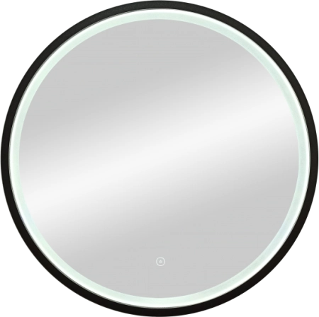 Зеркало Континент Style Black LED D 600 c подсветкой ЗЛП1016