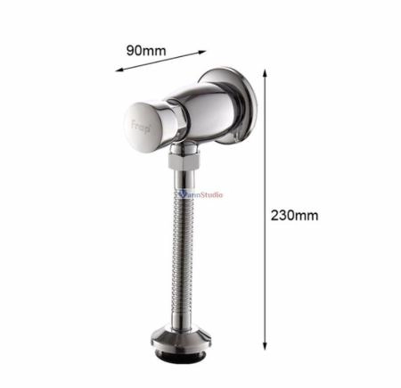 Смывное устройство Frap для писсуара F7201 хром