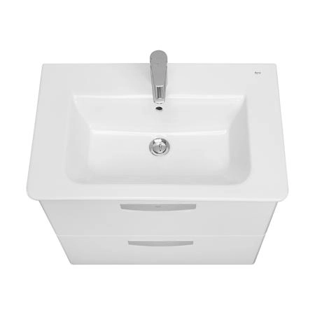 Roca The Gap Original Тумба подвесная 70x41x60см, с 2 ящиками, цвет: белый матовый