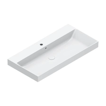 Catalano Zero Раковина 100x50см, с 2 отв., цвет: белый глянцевый