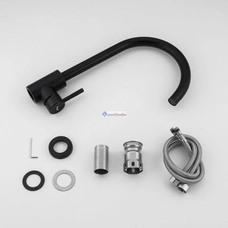 Смеситель для кухни Frap F40899-4 черный