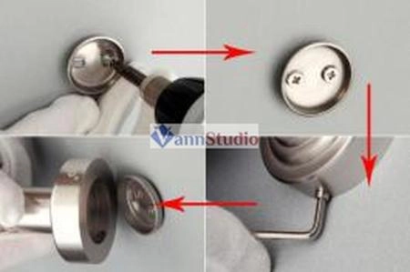 F3708 Стакан для зубных щеток Frap сатин