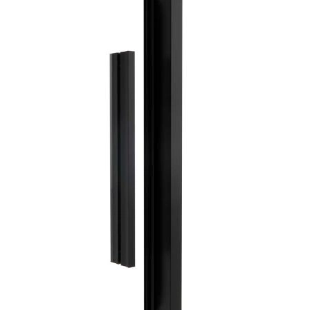 Душевая дверь Vincea Slim Soft VDS-1SS110CLB, 1100, черный, стекло прозрачное