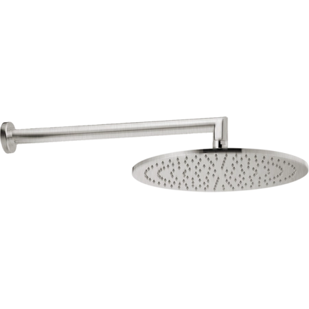 CISAL Shower Верхний душ D300 мм с настенным держателем L400 мм, цвет: никель матовый