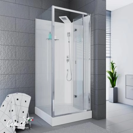 Душевая кабина СeruttiSPA БЕЛЛА (BELLA) 90T (90x90x215-225)