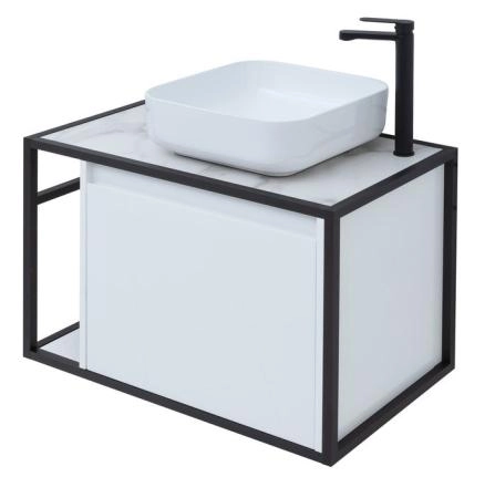 Тумба под раковину Aquanet Nova Lite Loft 75 R белый